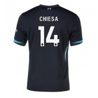 Camiseta Liverpool Federico Chiesa #14 Visitante Equipación 2024-25 manga corta